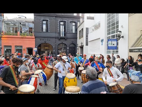 Afrodescendientes realizaron una llamada de candombe para visibilizar sus reclamos de igualdad