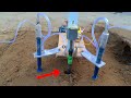 Homemade Drilling Machine Mini Tractor Science Project