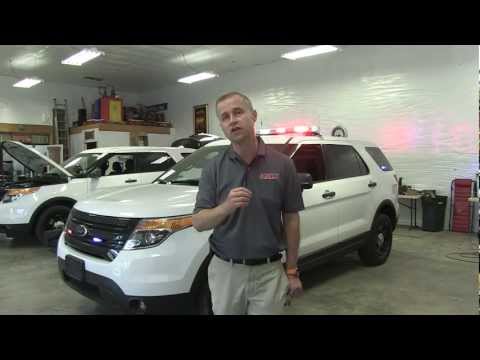Ford Explorer Police Interceptor SUV K9 Unit Install
