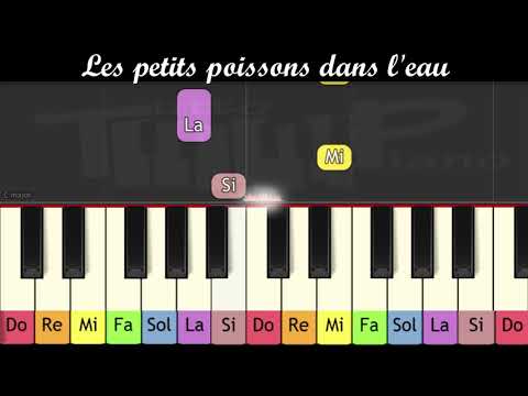 Partition piano enfant – 40 comptines faciles en code couleur - Vidéo