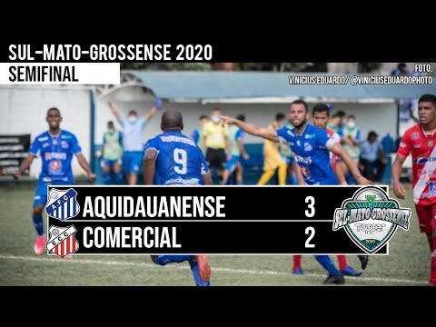 GOLS: AQUIDAUANENSE 3x2 COMERCIAL - CAMPEONATO SUL-MATO-GROSSENSE 2020 - 16/12/2020