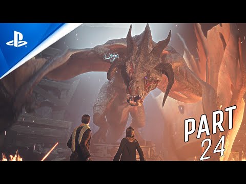 HOGWARTS LEGACY Walkthrough Gameplay Part 24 - THE HORNTAIL HALL (PS5)