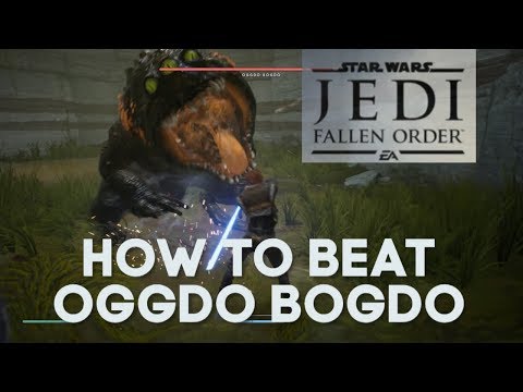 STAR WARS Jedi: Fallen Order - How To Beat Oggdo Bogdo Early Game