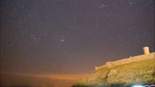preview picture of video 'Peel Castle Night Sky'