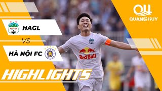 Highlights HAGL Hà Nội FC Vòng 10 V League 202