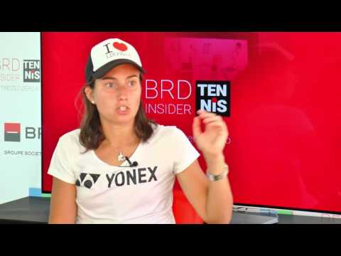 Anastasija Sevastova, în studioul Treizecizero, după calificarea în finala BRD Bucharest Open