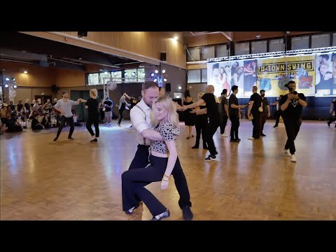 Paolo Iannello and Viktoriia Pavlenko, West Coast Swing Strictly Open Prelims 1, D-Town Swing 2022