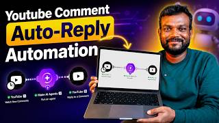 YouTube Comment Auto Reply Automation in Make.com | AI automation Tamil 🔥