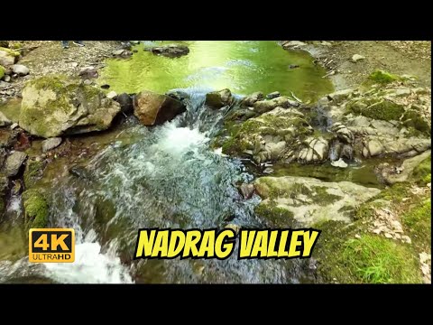 Is This The Most Beautiful Forest Trail? Nadrag Valley from drone