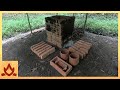 Primitive Technology: Brick kiln, brick mold and bricks