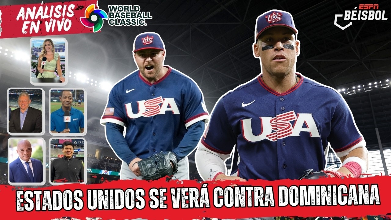 REPÚBLICA DOMINICANA va contra ESTADOS UNIDOS en SEMIFINALES del CLÁSICO MUNDIAL | ESPN Beisbol