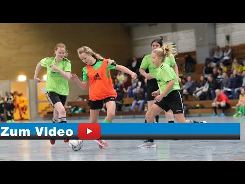 Kreis Berg U15 Mädchen Fußball Hallenkreispokal 2018 - Video: Michael Kleinjung