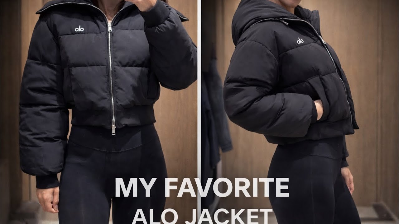 🤍 Alo Yoga Captivate Puffer Jacket | My Favorite Alo Jacket EVER | Review & Try-On 2025