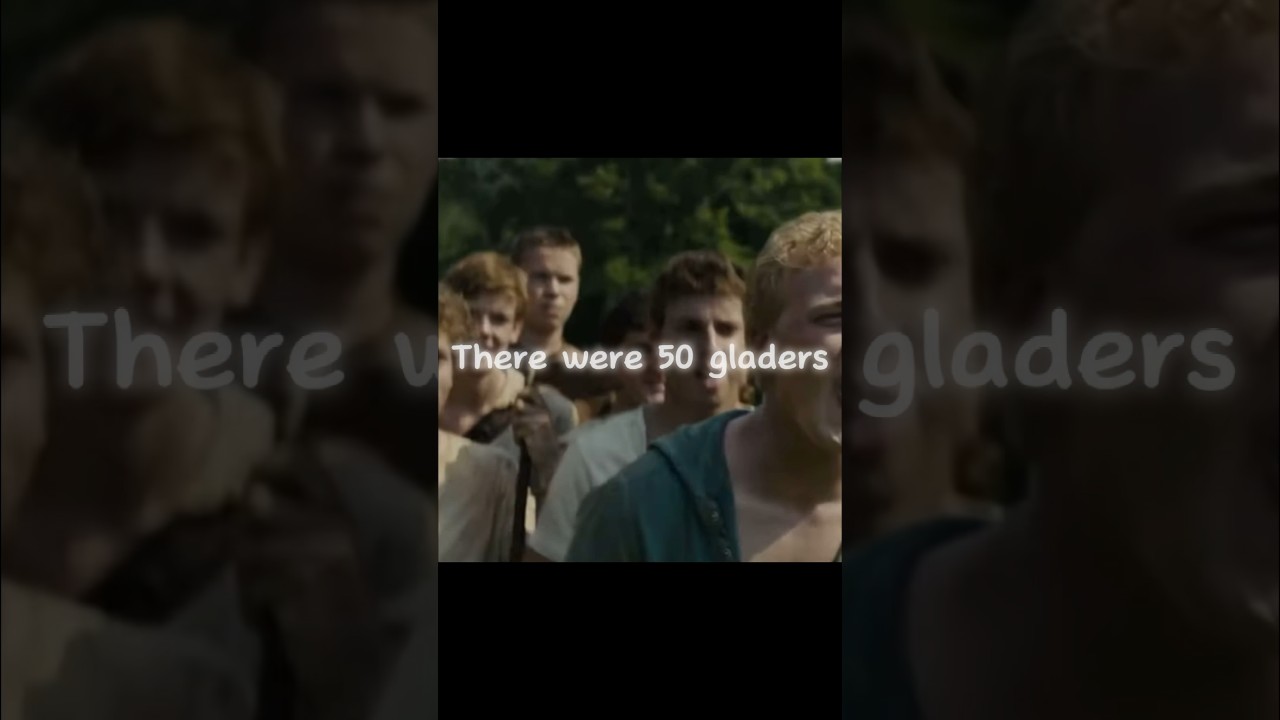 So sad only 4 survived😢 #mazerunner #edit #newt #thomas