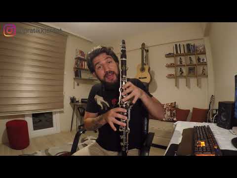 Pratik Klarnet - Seni Kimler Aldı Sol Klarnet Yakın Çekim (Taksim Trio)