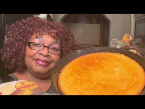 How to make homemade butter milk/ honey cornbread with Linda!