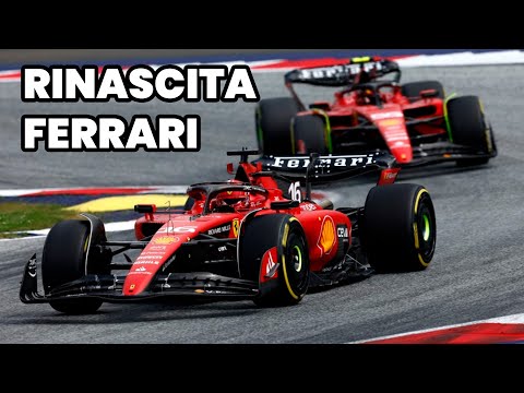 LA RINASCITA FERRARI -Post GP Austria 2023, podio LeClerc, disastro Mercedes e Aston Martin.