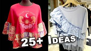 Don’t Throw Away Old T-Shirts Until You See These 25+ Ideas