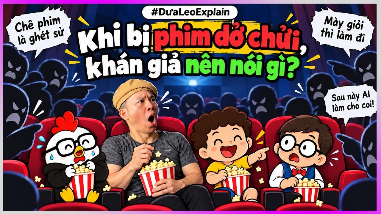 Bị phim dở chửi, khán giả nên nói gì? #DưaLeoExplain