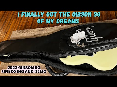 2023 Gibson SG Standard Unboxing And Demo - This May Be The SG Of My Dreams