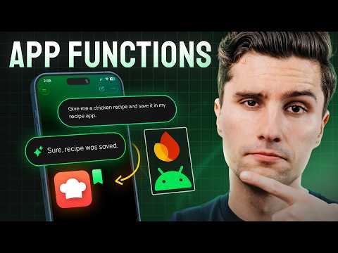 Is THIS How Android Apps Communicate In Future? 🤯 - Exploring the NEW AppFunctions