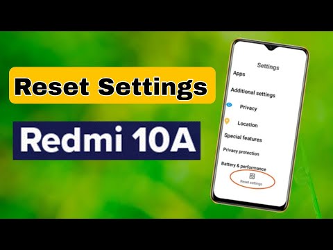 Redmi 10A Hard Reset kaise kare, How to Hard Reset Redmi 10A  Redmi 10a Factory Reset Reset Settings