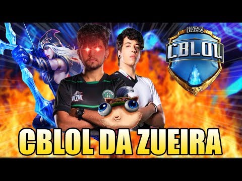 ZUAO PISTOLA E A MELHOR ASHE DO MUNDO - CBLOL DA ZUEIRA