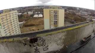 preview picture of video 'Urbex Polska GoPro - TO THE ROOF! Abandoned Hotel'