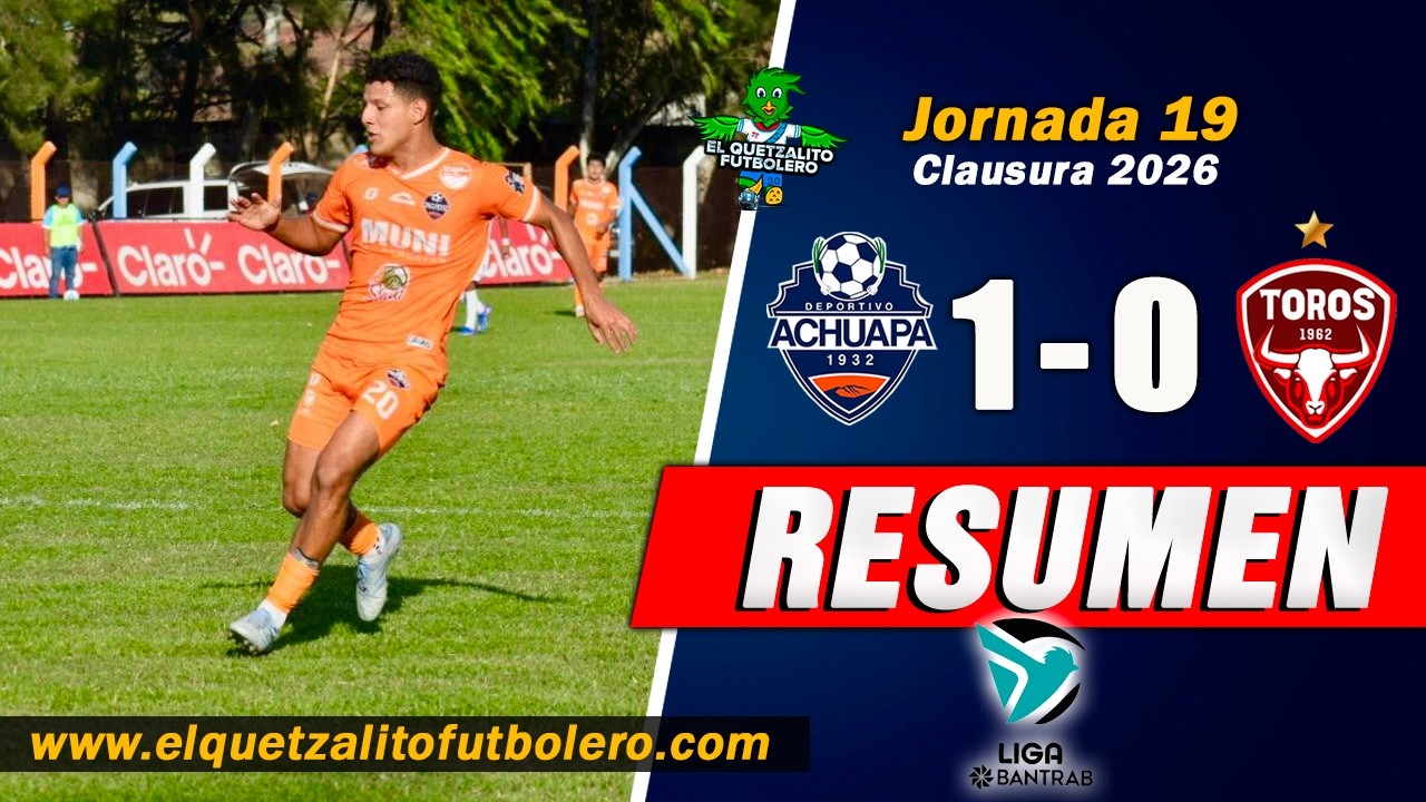 Deportivo Achuapa vs Deportivo Malacateco Highlights