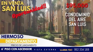 Venta de departamento en San Luis