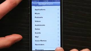 How to Disable Spotlight Search on an iPhone