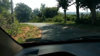 preview picture of video 'Slow motion video of drive thru in devrayana Durga state forest.'