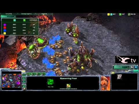022 - Sc2cl mouz vs FnaticMSI - PZvPZ Geist + eagle vs TTOne + moutas #2 - GER Starcraft 2