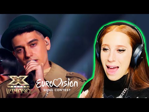 ENGLISH GIRL REACTS TO ELI HULI SINGING NETTA'S TOY // X FACTOR FOR EUROVISION ISRAEL