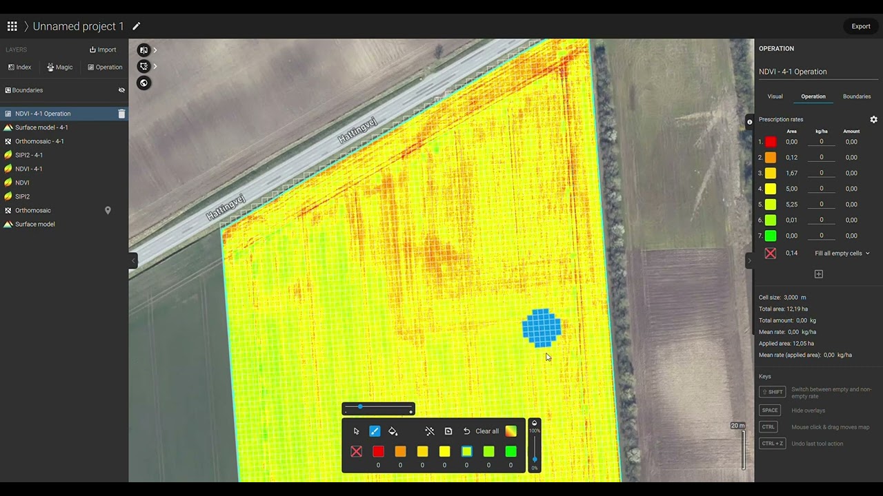 Pix4d fields video tutorial 5