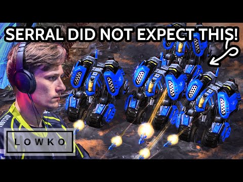 Serral is SURPRISED by Cure's Cyclones! (StarCraft 2)