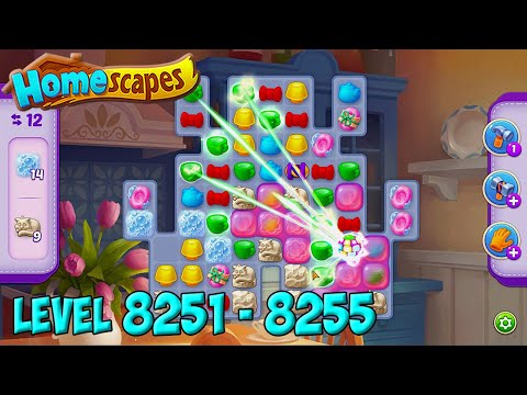 Homescapes level 8251 8252 8253 8254 8255 🏡 Playrix HD