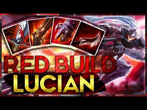 RED BUILD LUCIAN | A Feelsgoodman Lucian Compilation (BUILD CHALLENGE) | League of Legends
