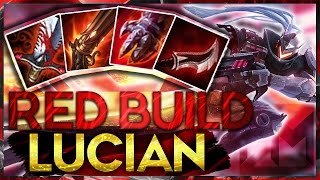 RED BUILD LUCIAN | A Feelsgoodman Lucian Compilation (BUILD CHALLENGE) | League of Legends