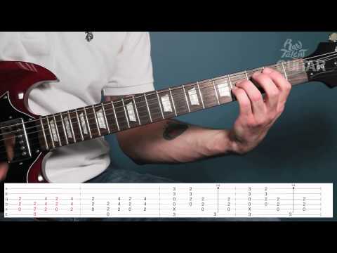 Learn How To Play Back In Black by AC/DC on Guitar (video lesson)