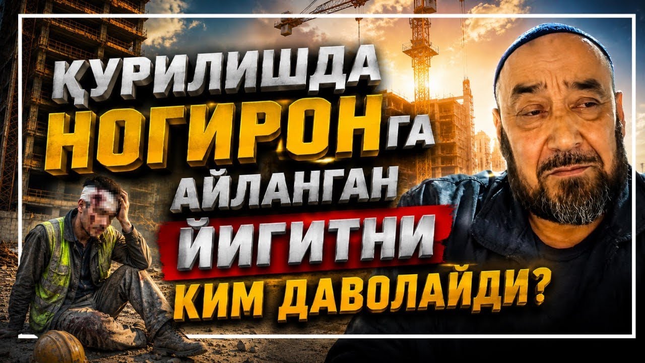 Қурилишда ногирон бўлган йигитга иш берувчи товон тўладими?