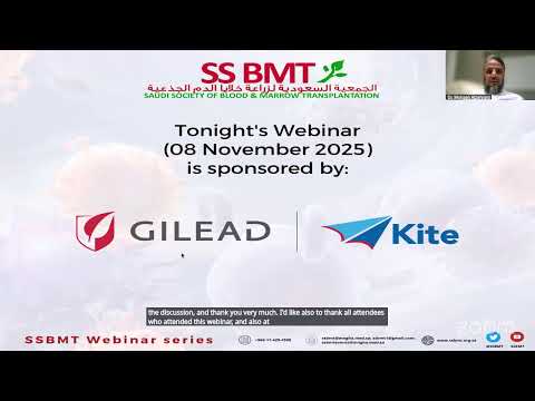 SSBMT Webinar Series - Yescarta in Real-World Evidence (RWE) - 08 November 2025