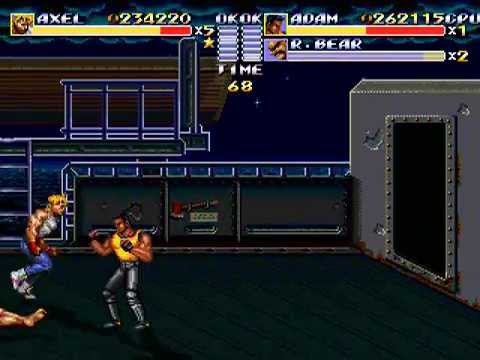 Streets of Rage Remake 5.0 - Stage 5 (Slow Moon)
