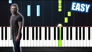 Maroon 5 - Girls Like You - EASY Piano Tutorial by PlutaX