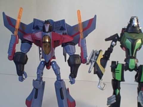 Transformers Animated Voyager Starscream Review