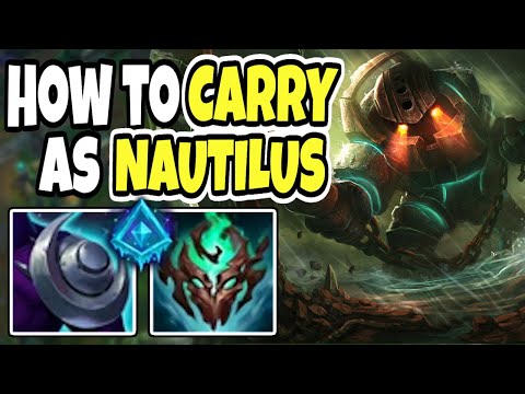 Challenger support shows how to carry with NAUTILUS SUPPORT in any ELO | 13.20 League Of Legends