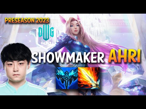DK Showmaker AHRI vs SYNDRA Mid - KR Ranked