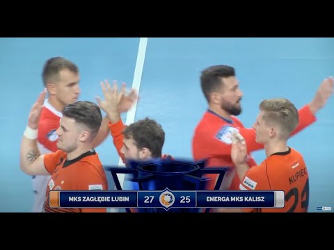 1. seria MKS Zagłębie Lubin - Energa MKS Kalisz [27:25]