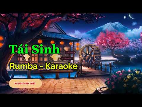 Tái Sinh - Karaoke Rumba Nhạc Sống Tone Nữ Beat Chuẩn Dễ Hát | Karaoke Nhạc Sống