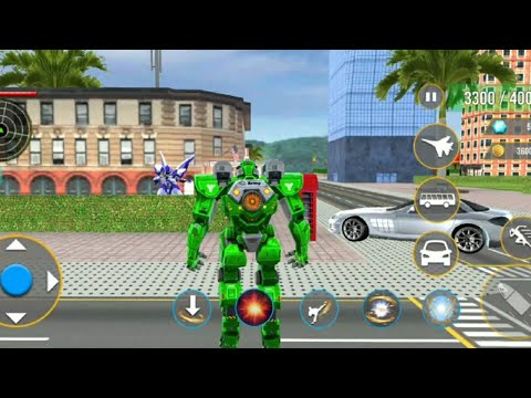 Optimus Prime Multiple Transformation Jet Robot Car Bus Game 2021 Android Gameplay